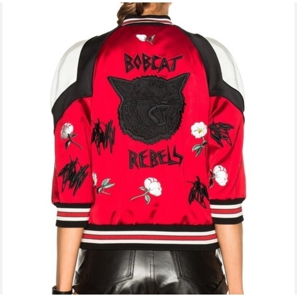 Coach 1941 floral print Bomber Jacket
